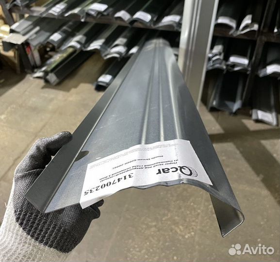 Порог Honda Stream 2000-2006 (1мм)