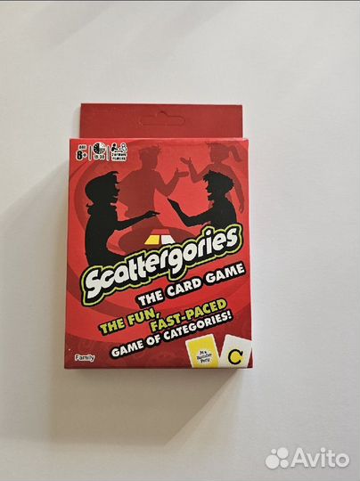 Scattergories The Card Game
