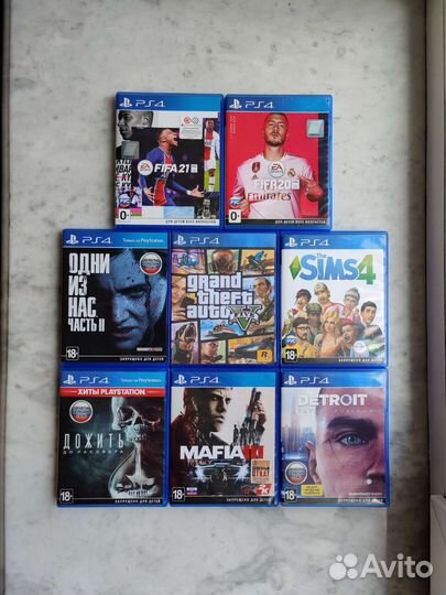 Игры для приставки PS4 PS5 Одни из нас Гта 5 Мафия