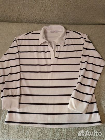 Лонгслив Поло оверсайз