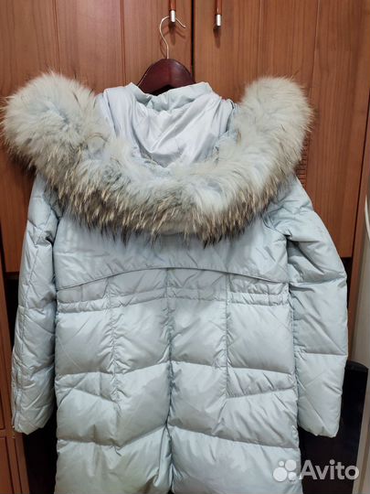 Пуховик женский зимний 44 46 пух перо