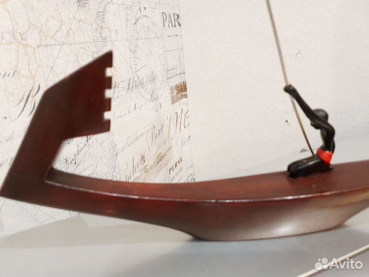 Статуэтка фигурка из дерева винтаж пакистан Тик