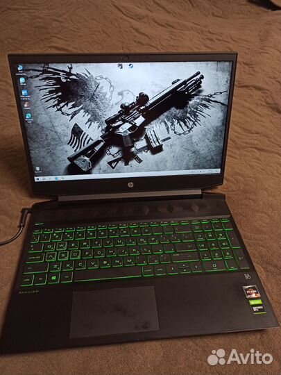 Ноутбук HP Pavilion Gaming 15-ec1078ur (FHD/IPS)