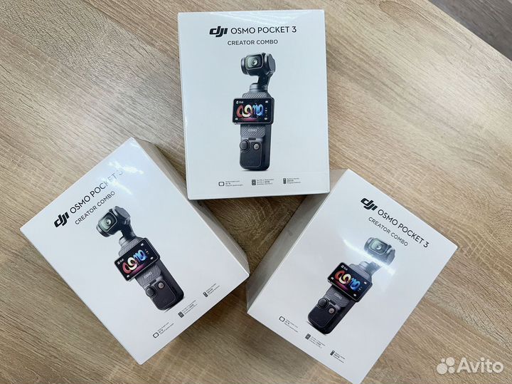 DJI osmo Pocket 3 Creator Combo в наличии