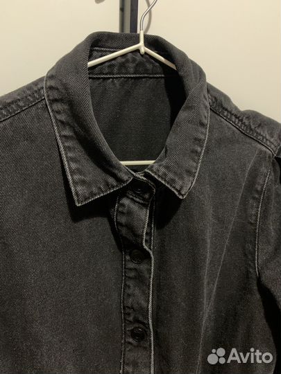 Платье черное джинсовое 46 размера от 