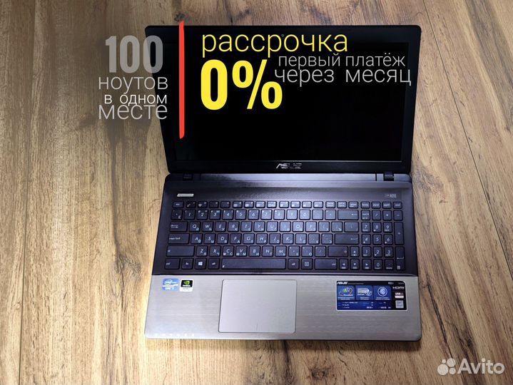 Ноутбук Asus Игровой, Core i5, SSD, 2 видеокарты