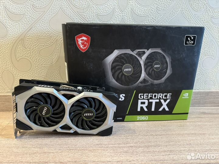Видеокарта rtx 2060 6gb (Гарантия днс)