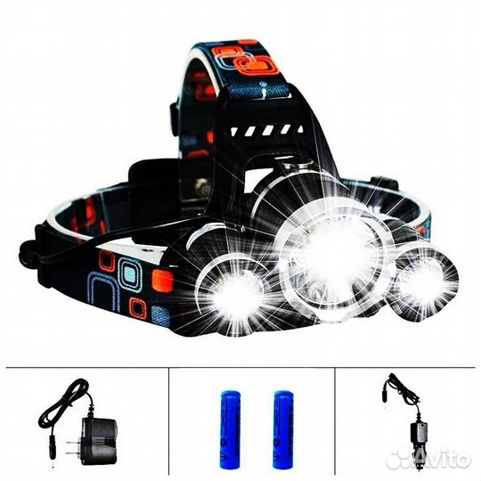 Налобный фонарь / Фонарик светодиодный