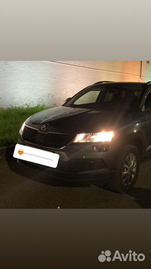 Решетка радиатора Skoda Karoq