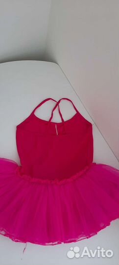 Купальник гимнастический с пышной юбкой