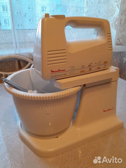 Миксер кухонный планетарный Moulinex supermix-160