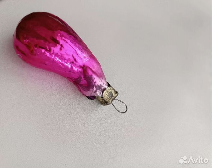 Ёлочные игрушки СССР Баклажан Перец Зайчик Маски