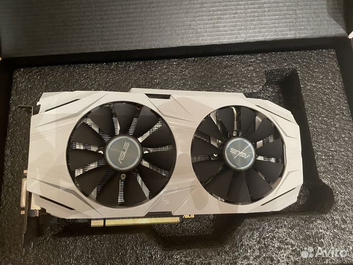 Видеокарта asus GTX 1060 3gb