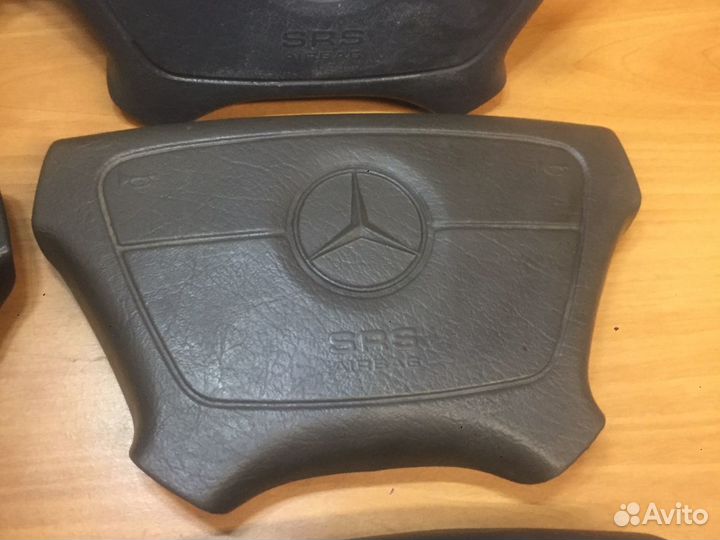 Подушка безопасности мерседес 140 в руль