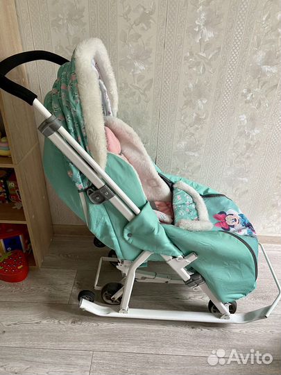 Санки-коляска