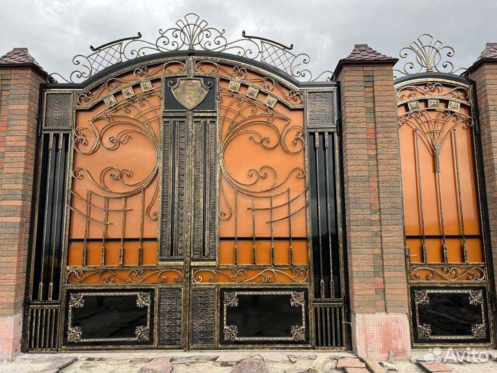 Ковка ворота перила навесы двери