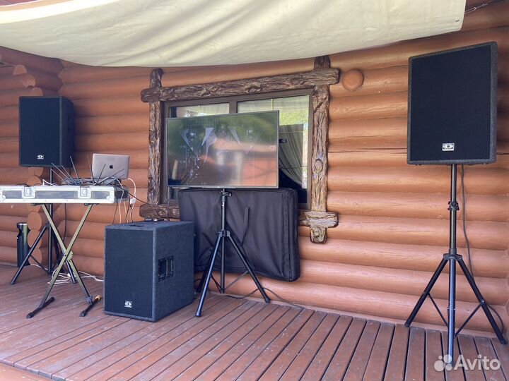 Выездное караоке, аренда караоке, свет и звук