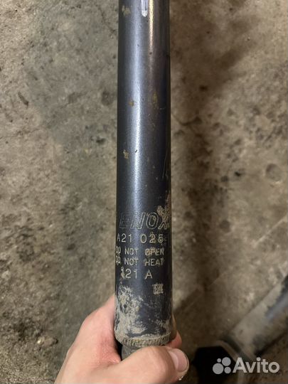 Стойки с пружинами w211