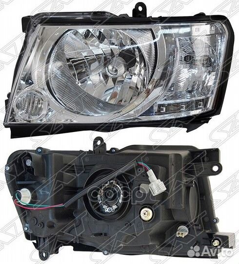 Фара nissan patrol/safari 04-10 LH (Евросвет) S