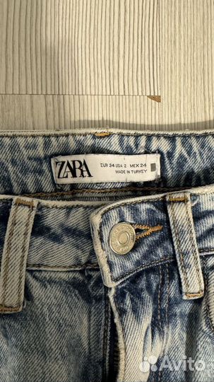 Джинсы Zara 34