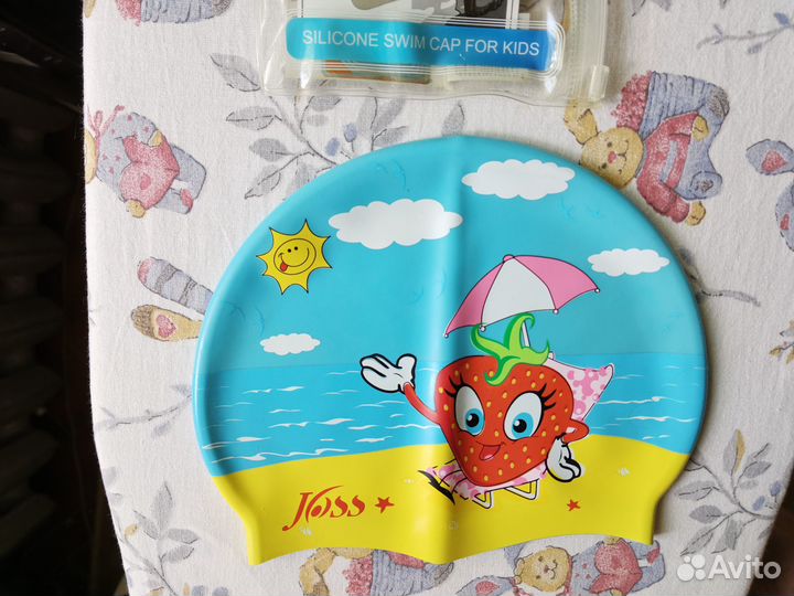 Шапочка для плавания детская