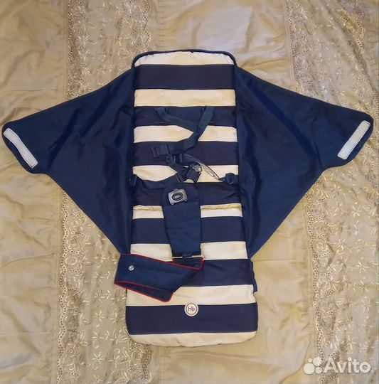 Сидушка от коляски и 5ти точечные ремни