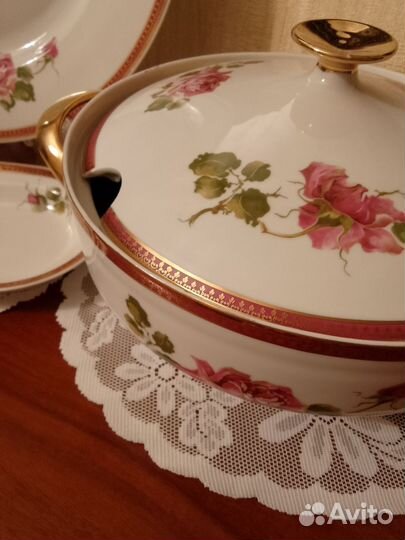 Супница с крышкой, блюдо Польша