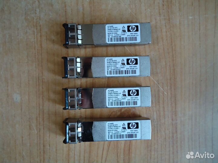 SFP модули (трансиверы) HP