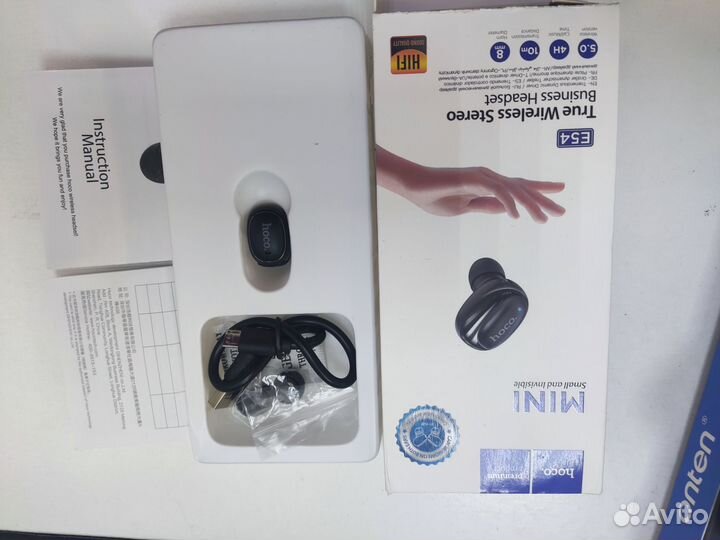 Bluetooth гарнитура с микрофоном беспроводная