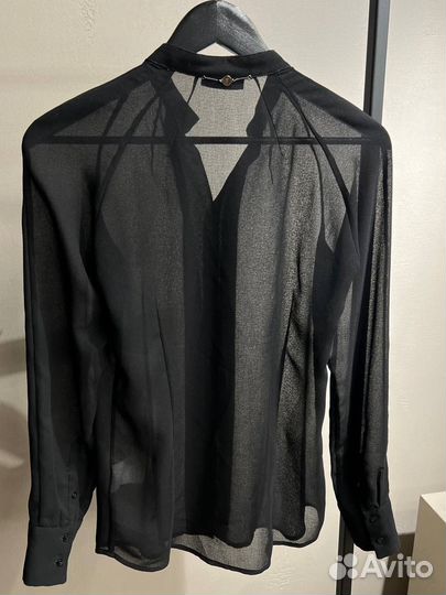 Блузка рубашка Trussardi из шифона