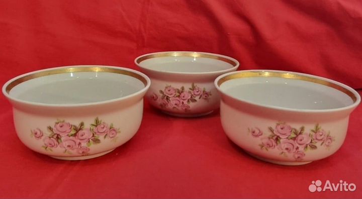 Салатники СССР. Южноуралский фарфоровый завод