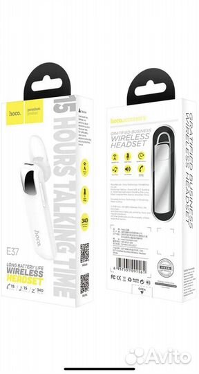 Беспроводная блютуз гарнитура для телефона