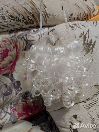 Борода деда мороза (детская) новая