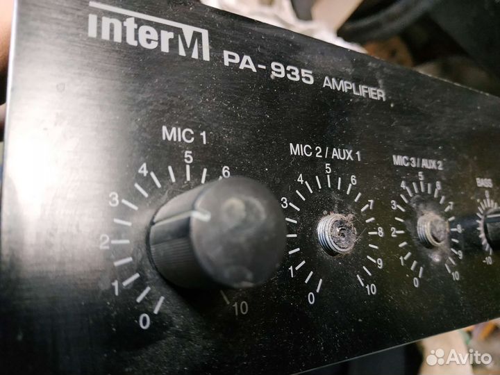 Трансляционный микшер-усилитель PA-935 Inter-m