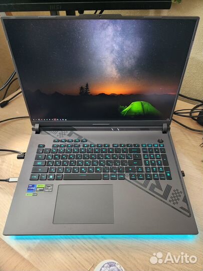 Ноутбук asus rog strix g18 (i9 13980HX)