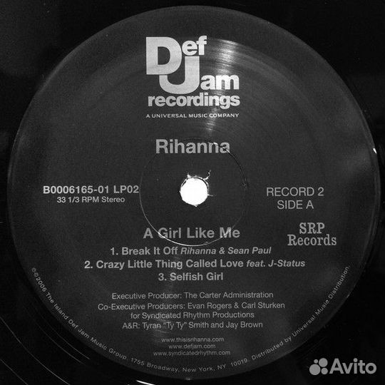 Виниловая пластинка Rihanna, A Girl Like Me