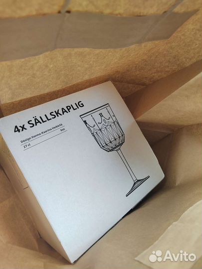 Набор бокалов IKEA sallskaplig