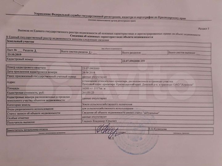 Участок 1,63 га (СНТ, ДНП)