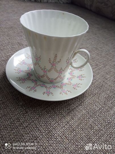 Чашка с блюдцем лфз