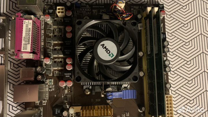 Материнская плата/процессор/озу ам3