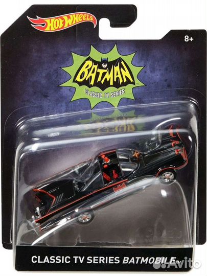 Хот вилс Hot Wheels Бэтмобиль, 1:50