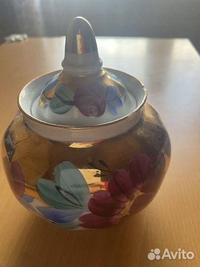 Сахарница дулево Агашки Золотой пион