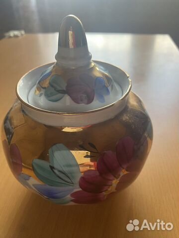 Сахарница дулево Агашки Золотой пион