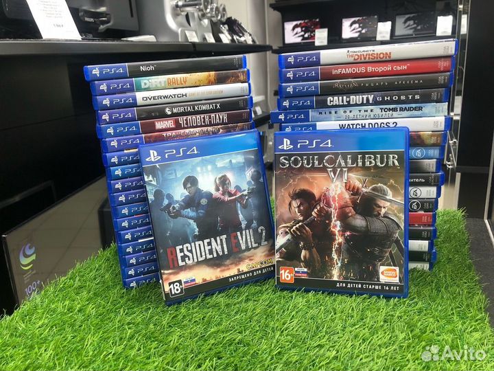 Диски на PlayStation 4 (Гарантия)