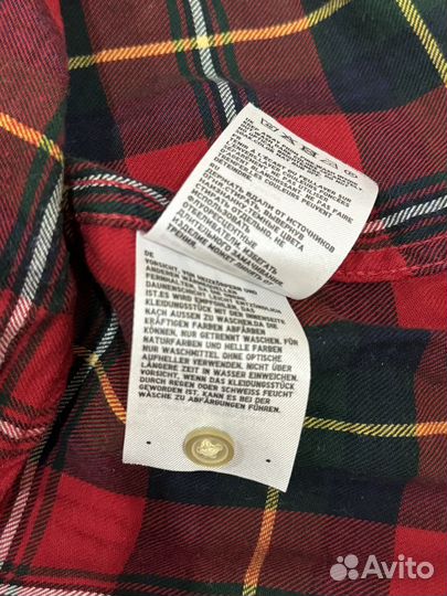 Uniqlo рубашка в клетку оригинал