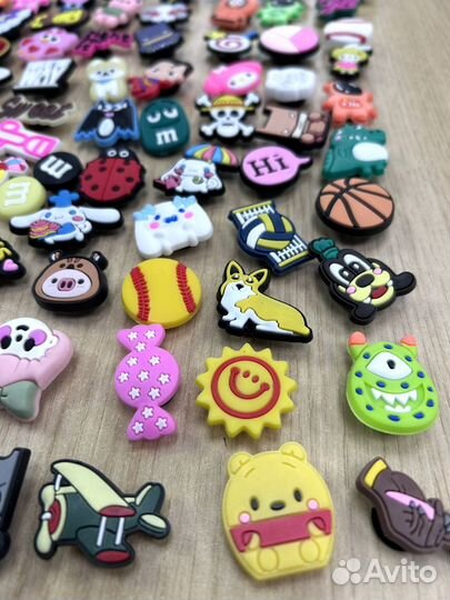 Украшение кроксов Crocs Джиббитсы jibbitz много