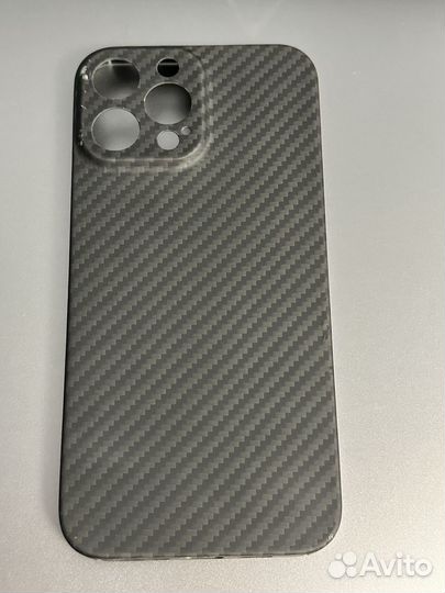 Карбоновый чехол iPhone 13 pro max б/у