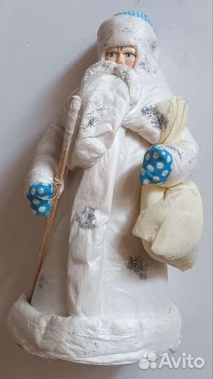 Дед мороз ватный СССР