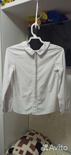 Блузка рубашка для девочки