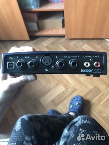 Внешняя звуковая карта lexicon alpha